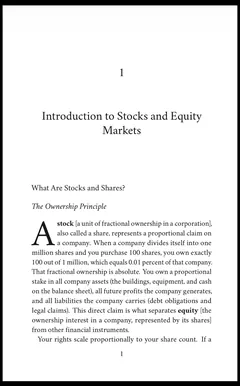 Stocks & Equities, view 2